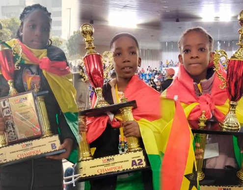 Ghana triumphs with RisingSun Montessori at 2024 UCMAS INC